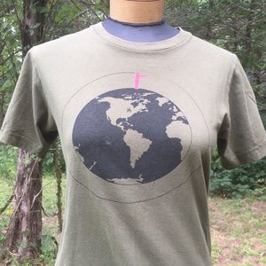 Entropy Graphic Tee T-shirt Unisex S Planet World